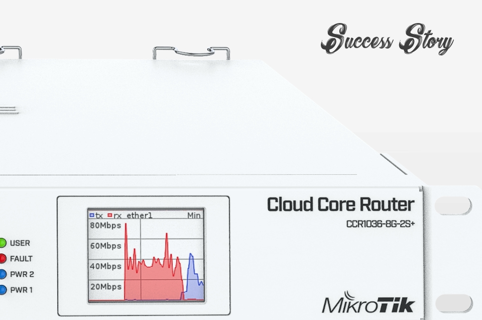 Success Story &#8211; MikroTik: Every cloud has a silver lining &#8230;