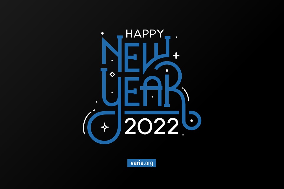 2022 &#8211; Varia wishes you a happy new year